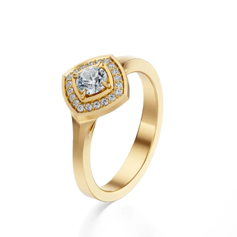 Pierścionek zaręczynowy z diamentami AJPZ_120